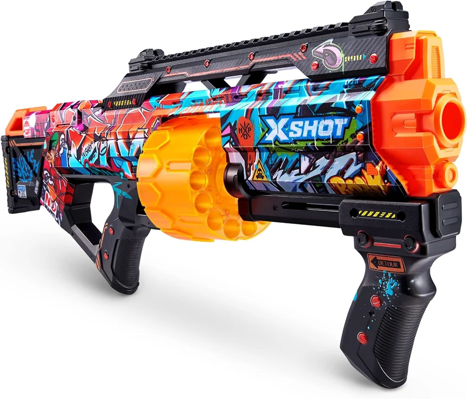خرید تیر ابری زورو ایکس شات «اسکینز، پوسته ها»  Zuru X Shot Skins 36518B