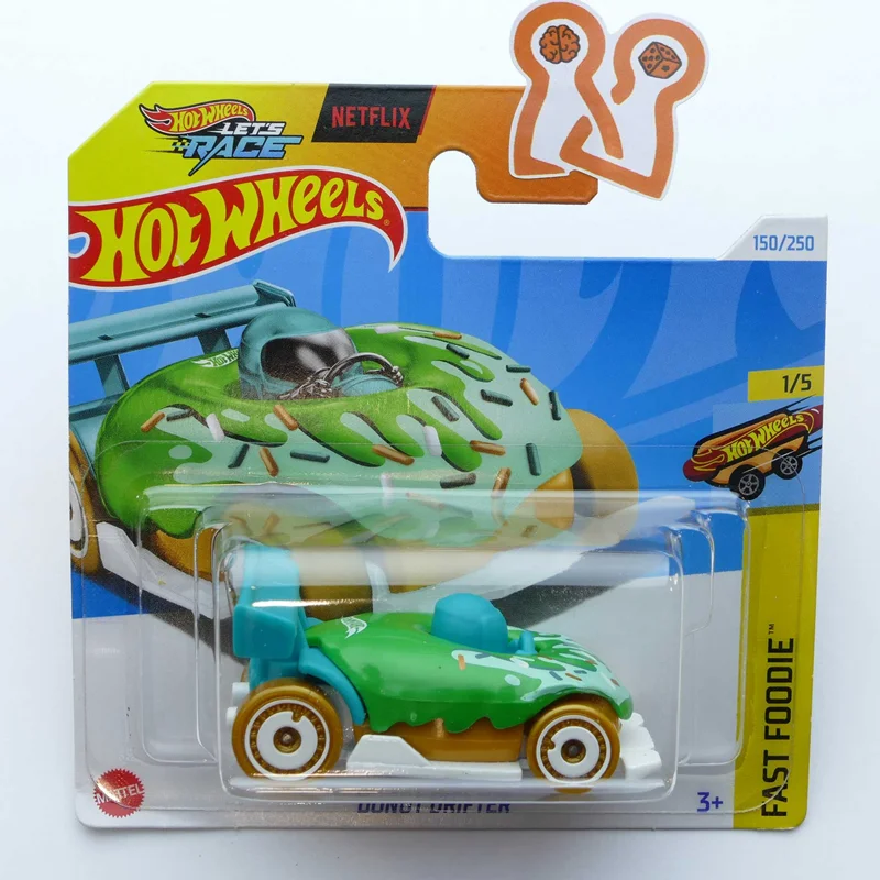 تصویر ماشین هات ویلز مدل Donut Drifter Fast Foodie (جلو)