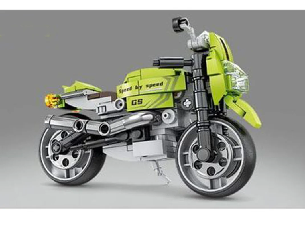 خرید لگو کازی «موتور سیکلت 1250 سونیا او» لگو  Kazi Blocks Model Team Project-D 1250 SUINIAO KY6151-2
