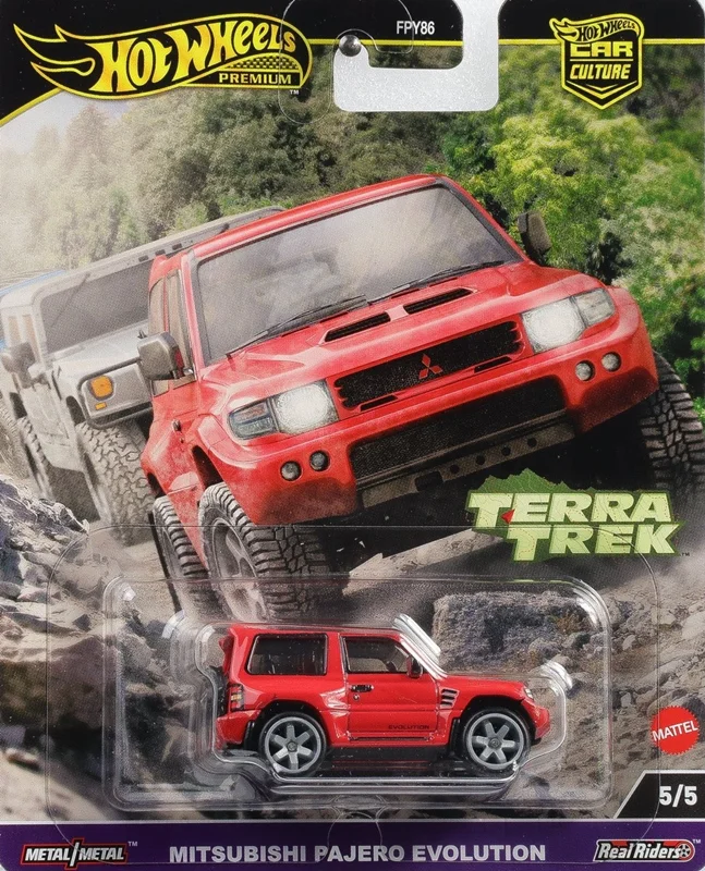 بستهبندی اورجینال هات ویلز مدل Pajero Evolution 2024