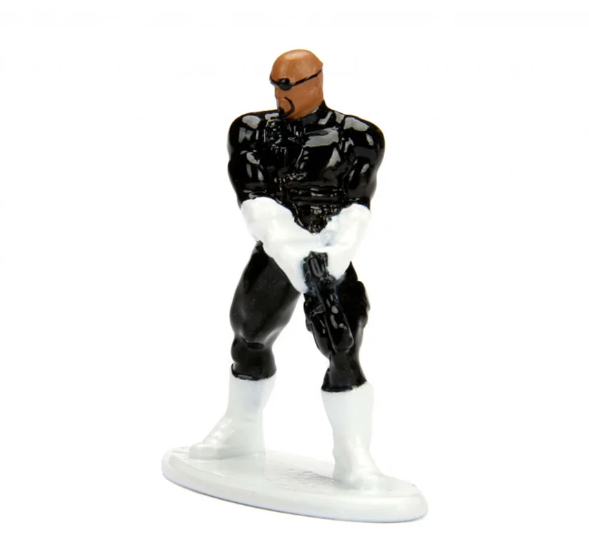 خرید نانو متال فیگور جادا مارول اونجرز «نیک فیوری» Marvel Avengers Nano Metalfigs Nick Fury (MV28) Figure