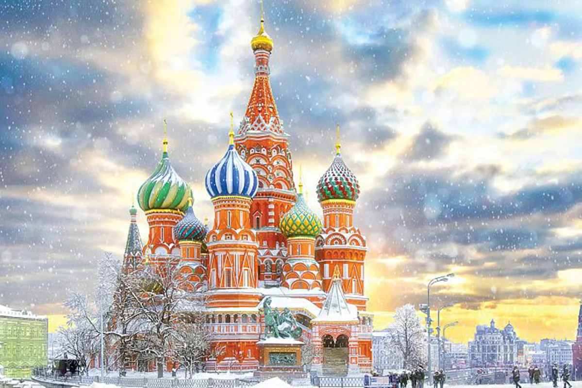 پازل یوروگرافیک 1000 تکه «مسکو، روسیه» Eurographics Puzzle Moscow, Russia 1000 pieces 6000-5643