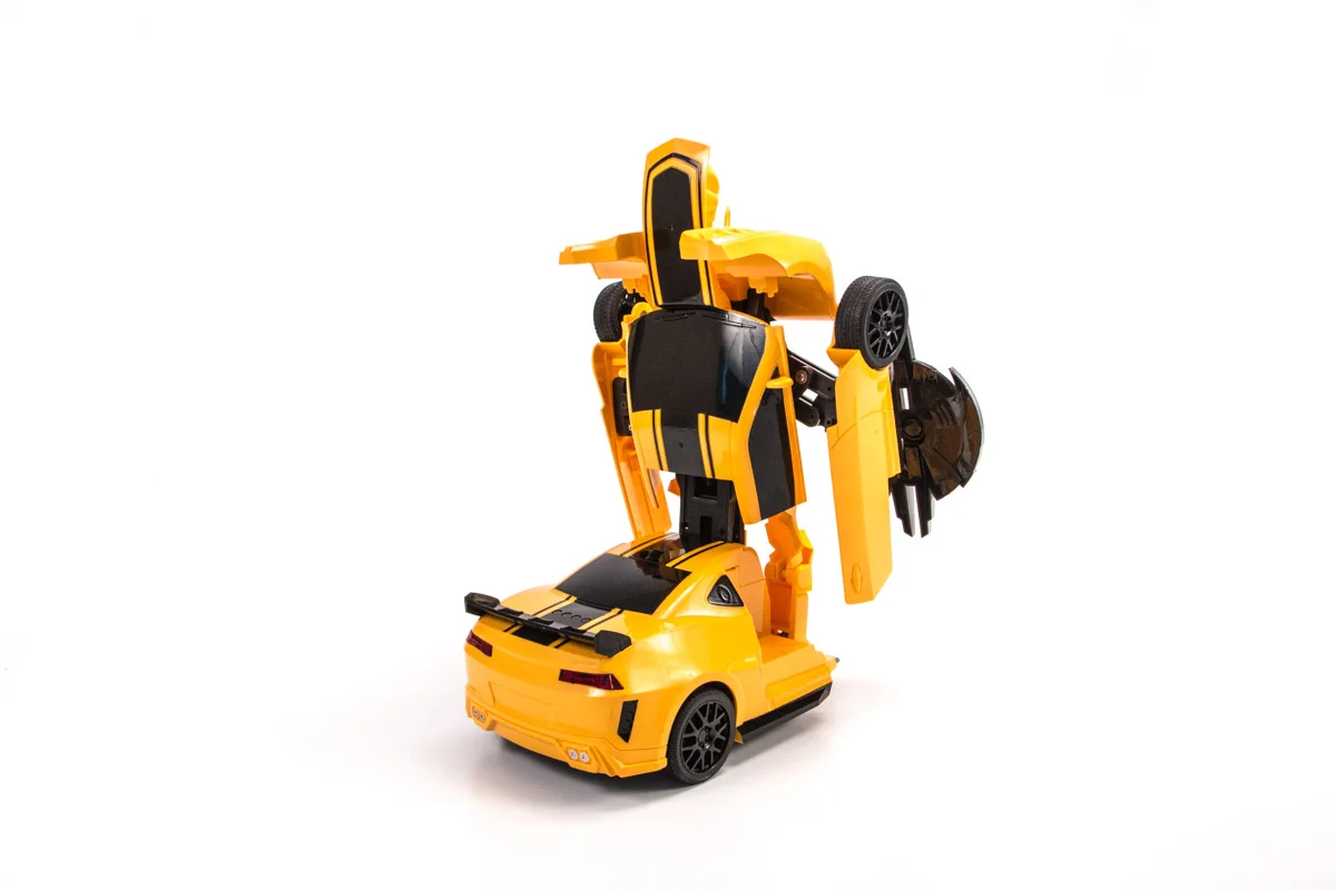خرید ماشین کنترلی «ربات شورلوت کامارو ترانسفورمور»  MZ Transformers Robot Deformation Remote Control Car 2313P