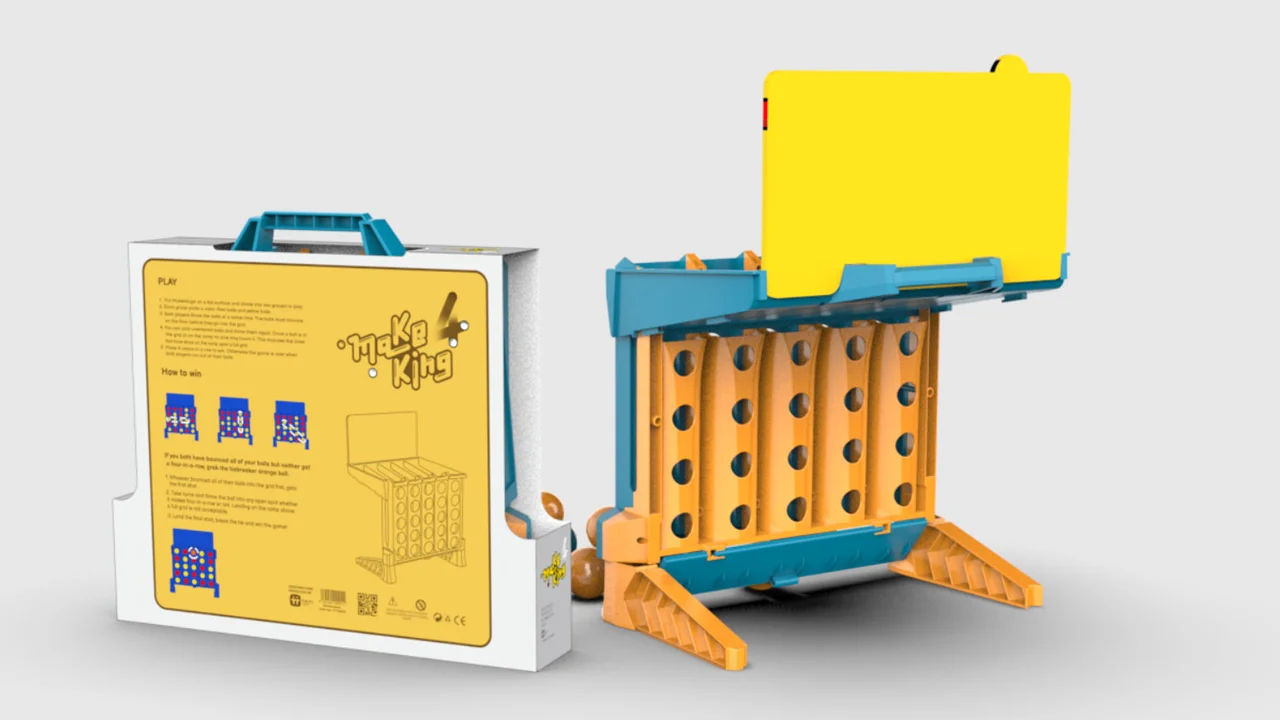 بازی میکینگ فور Make King 4 - نمای جعبه پشت