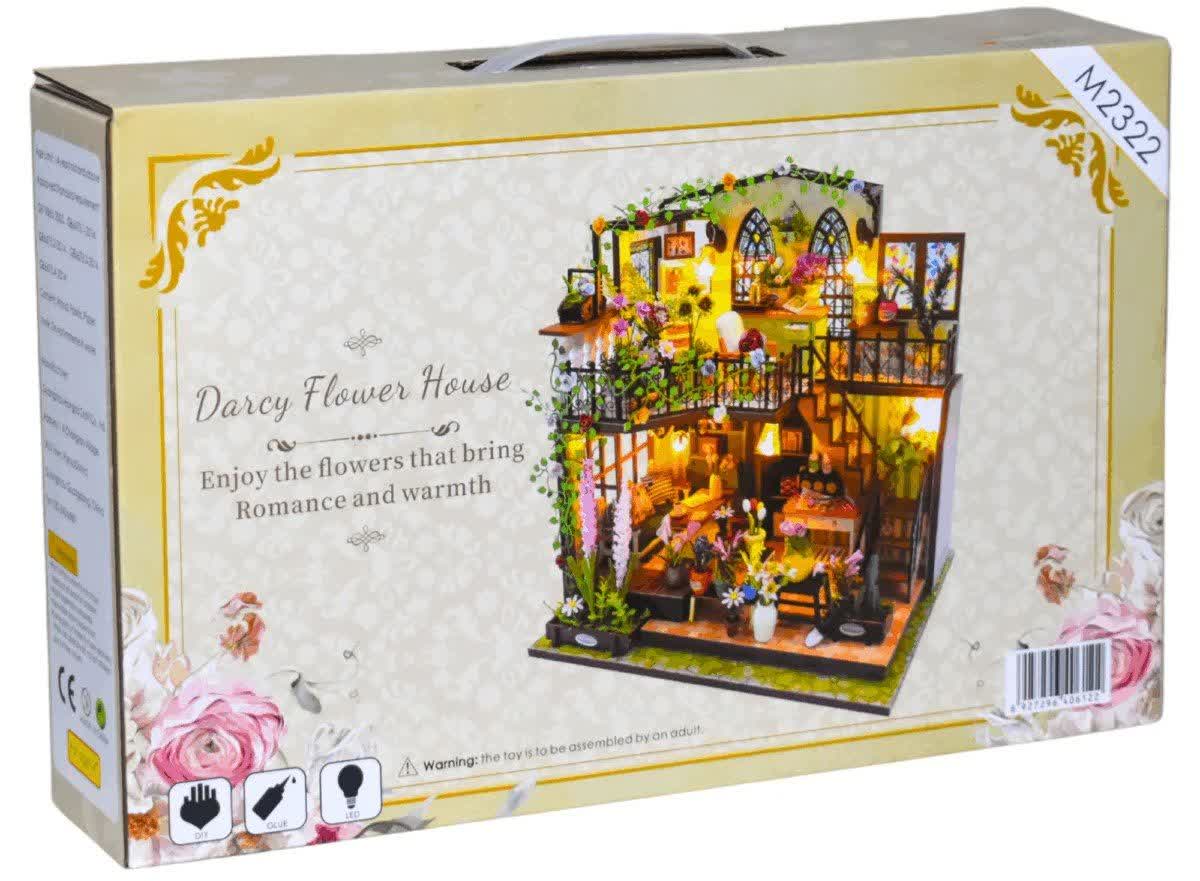 گلخانه مینیاتوری Miniature Darcy Flower House M2322 ​​​​