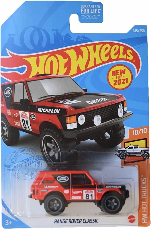 ماکت فلزی ماشین 1/64 Hot Wheels Range-Rover Classic هات ویلز قرمز