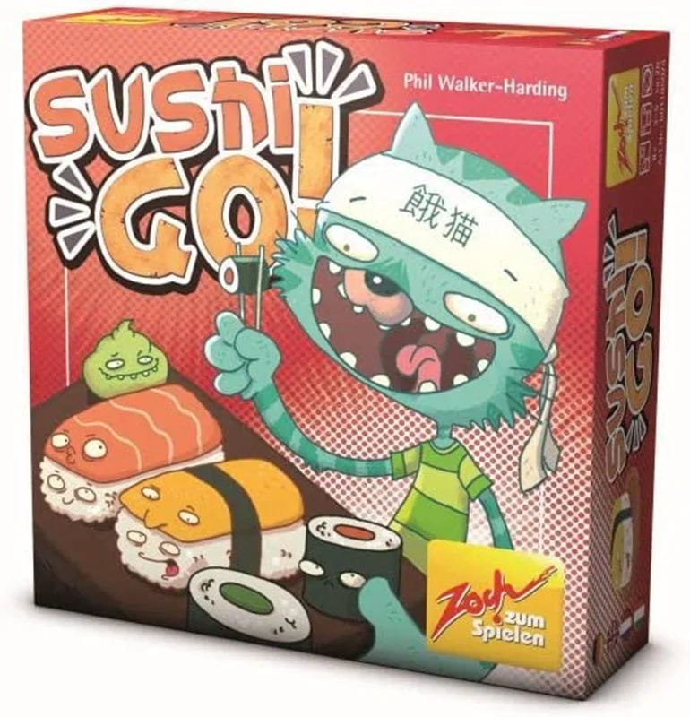 خرید بازی بردگیم سوشی گو با قیمت استثنائی Sushi Go Cart game