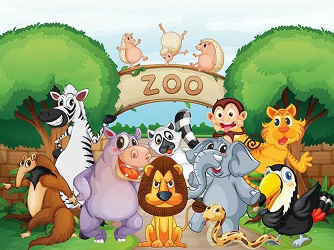 آرت پازل کودکان چوبی 100 تکه «به باغ وحش خوش آمدید»  Art Puzzle Kids Welcome To The Zoo Wooden Puzzle 100 pcs 5900