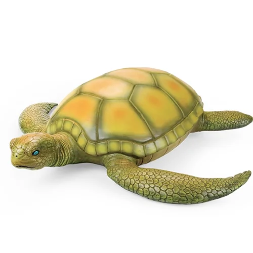 فیگور اسباب بازی لاکپشت سبز بزرگ لاستیکی نرم Green Sea Turtle x070