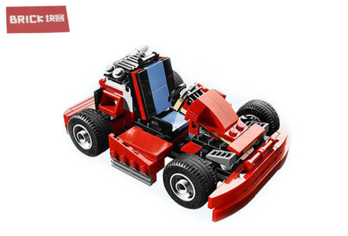 خرید لگو آرشیتکت بریک تویز «ماشین مسابقه» Architect Super Speedster Vehicles Bricks Car Lego 3110