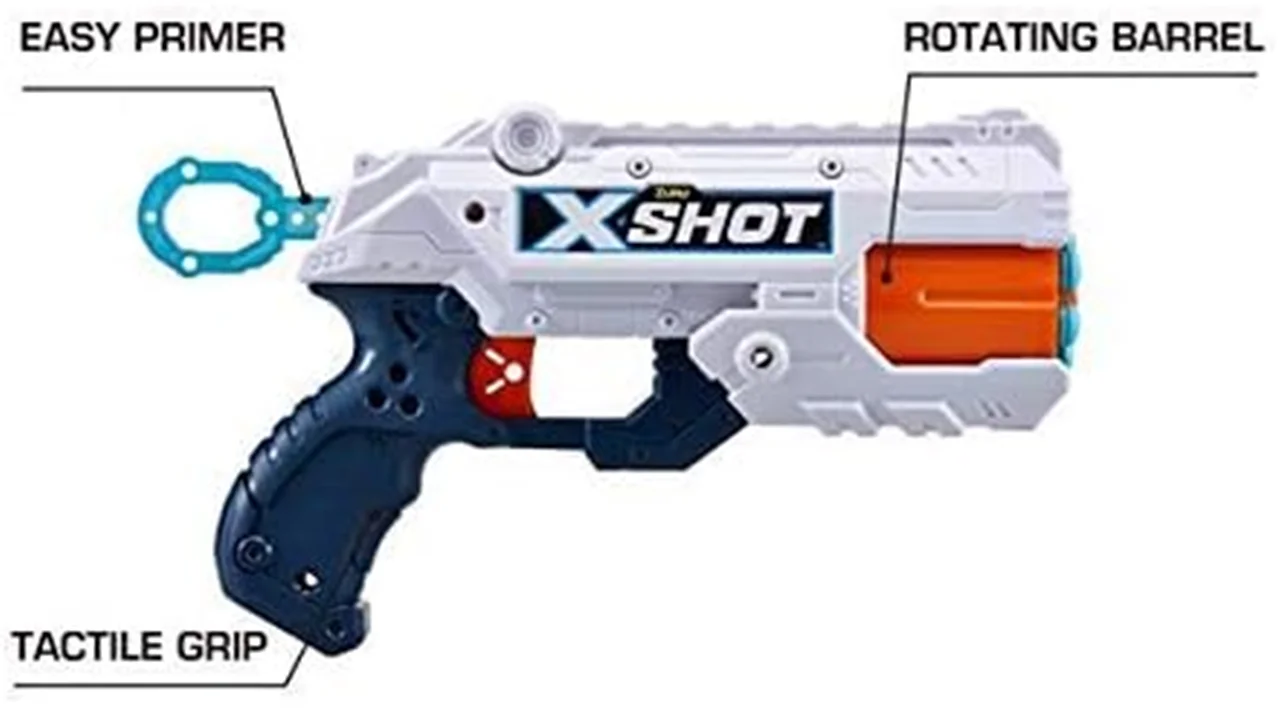 خرید تیر ابری زورو ایکس شات  بازخورد 6 «تیر ابری رفلکس 6»  Zuru X Shot Reflex 6  36433