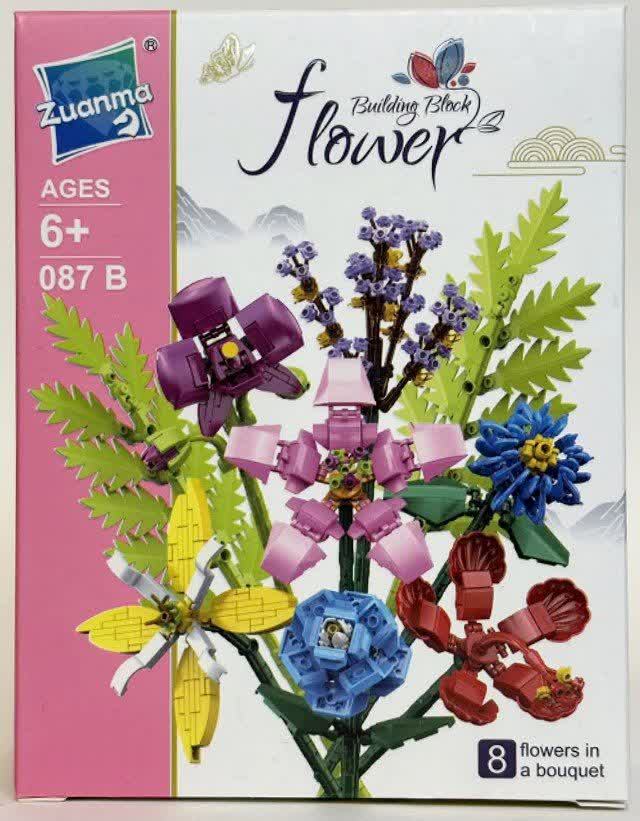 لگو گل شانسی Building Block Flower 087B