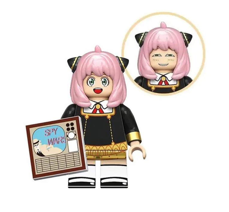 مینی فیگور لگویی اسپای ایکس فمیلی، آنیا فورجر با کتاب Anya Forger