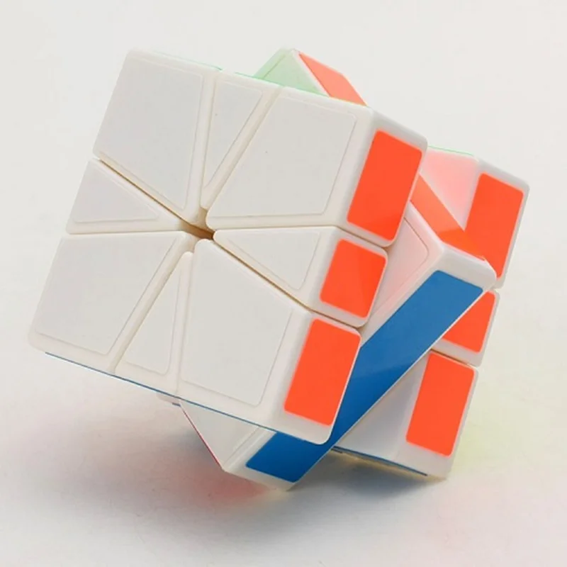 خرید مکعب روبیک وای جی گوانلانگ «اسکوار سفید» Rubik Magic YJ Yong Jun Square 1 Guanlong SQ-1 Professional YJ8326