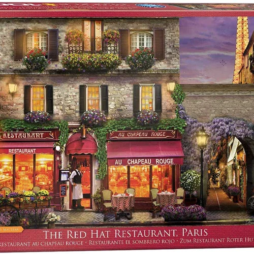 پازل یوروگرافیک 1000 تکه «رستوران کلاه قرمزی پاریس» 0963-6000