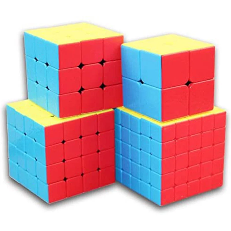 مجموعه 4 عددی مکعب روبیک ShengShou Gem rubiks 7214A-1