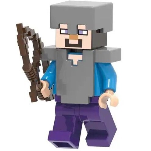 مینی فیگور لگویی ماینکرفت، استیو زره آهنی Iron Armor Steve