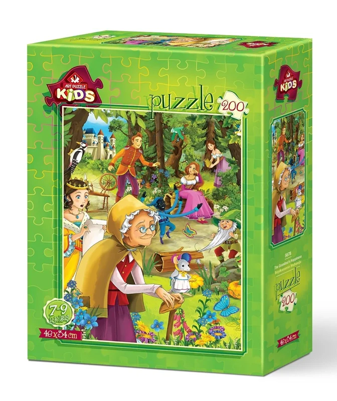 خرید آرت پازل 200 تکه کودکان «شادی مادربزرگ»  Heidi Art Puzzle Kids Granny's Happiness 200 Pieces 5678