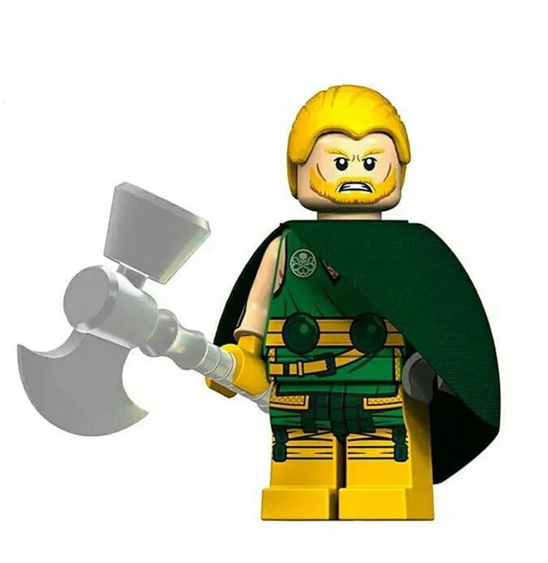 مینی فیگور لگو هامر (The Hammer) با چکش بزرگ مینی فیگور لگو همر (The Hammer) از کتابهای کمیک مارول