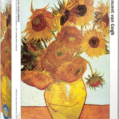 پازل یوروگرافیک 1000 تکه «دوازده گل آفتابگردان» 3688-6000