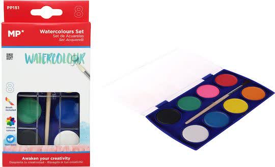 آبرنگ 8 رنگ Watercolours PP151