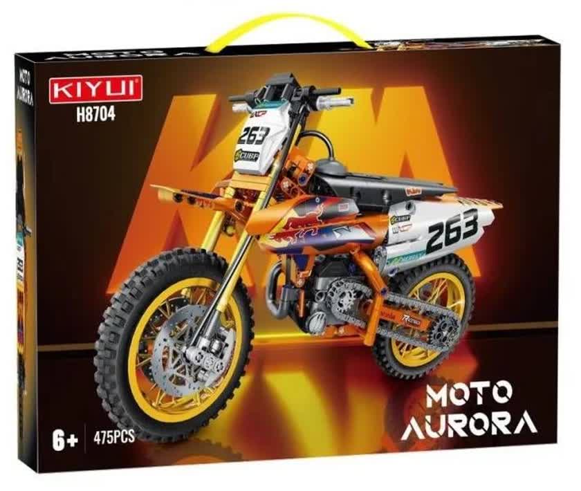لگو موتور سیکلت کراس Moto Aurora H8704
