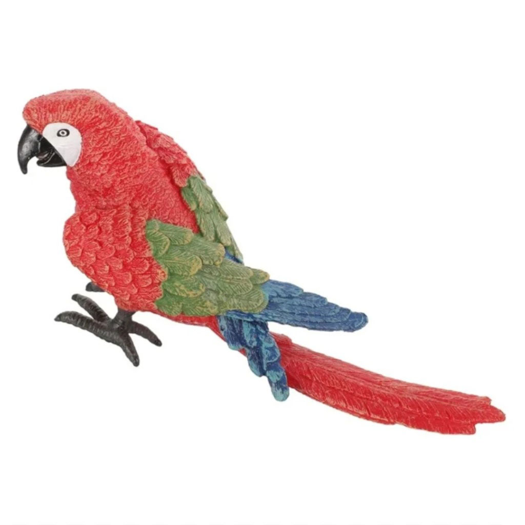 فیگور پرنده طوطی قرمز Red Parrot PL127-2595