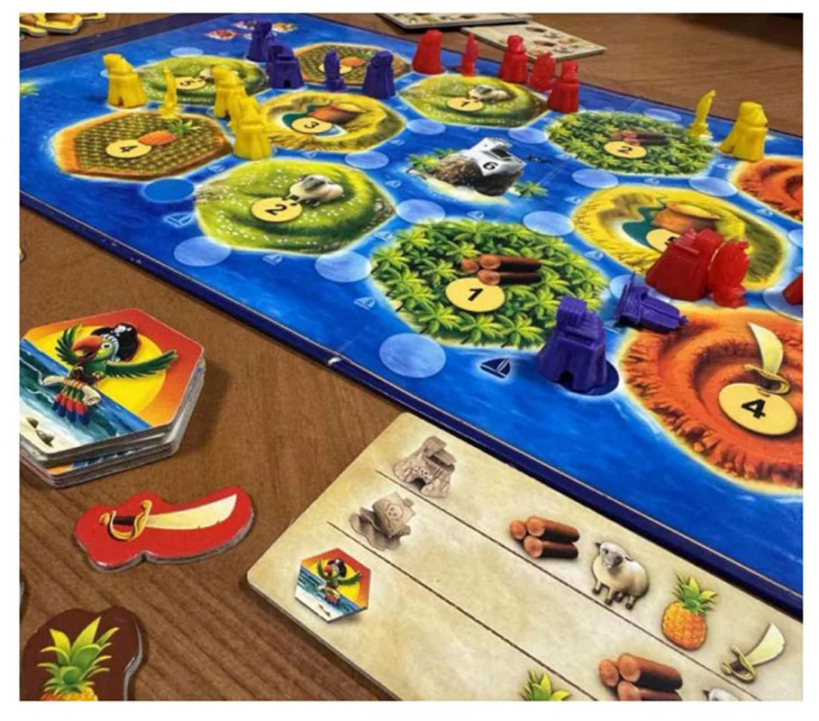 بازی فکری «کاتان جونیور» بازی بردگیم کاتان جونیور Catan Junier Board Game