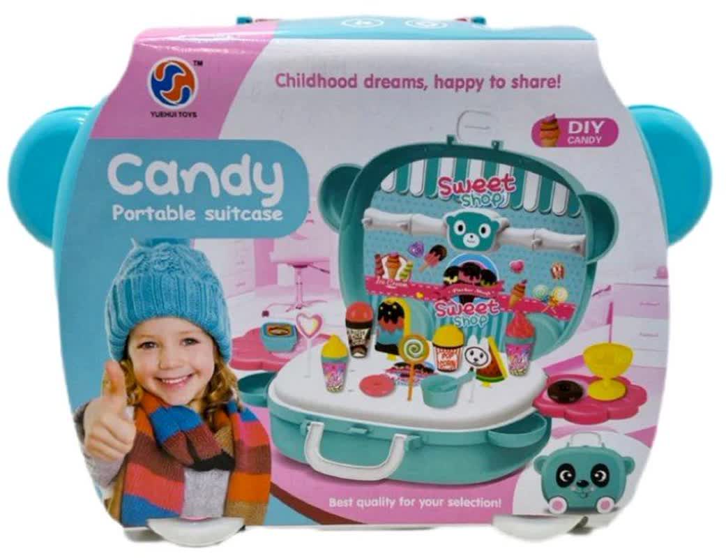 اسباب بازی چمدانی شیرینی فروشی Candy Portable Suitcase 2016-58