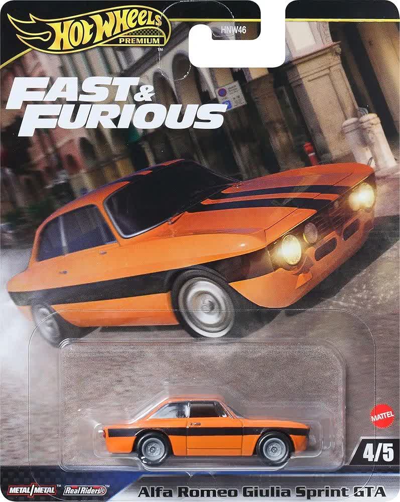 ماشین هات ویلز پریمیوم سریع و خشن آلفارومئو مدل Fast & Furious Alfa Romeo Giulia Sprint GTA