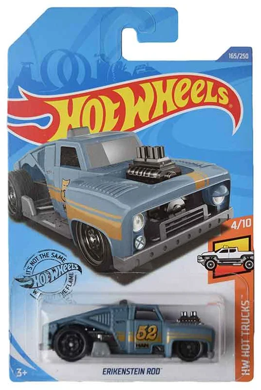 ماکت فلزی ماشین 1/64 Hot Wheels Erikenstein Rod هات ویلز خاکستری