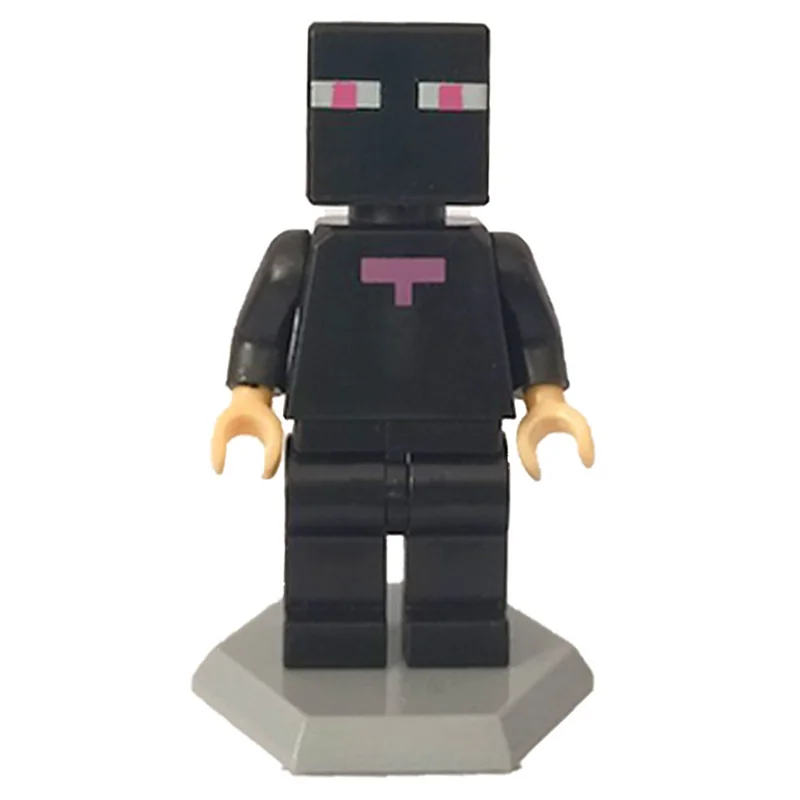 نمای جلویی مینی فیگور لگو ماینکرفت اندرمن