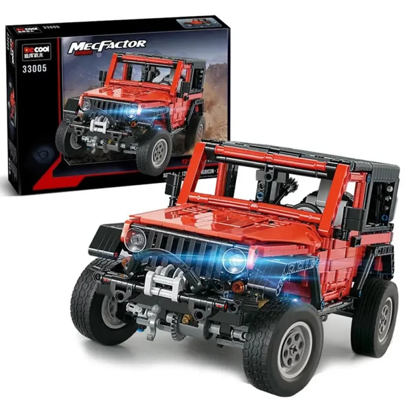 لگو دکول «ماشین جیپ رانگلر» Decool Jeep Wrangler MecFactor Lego 33005