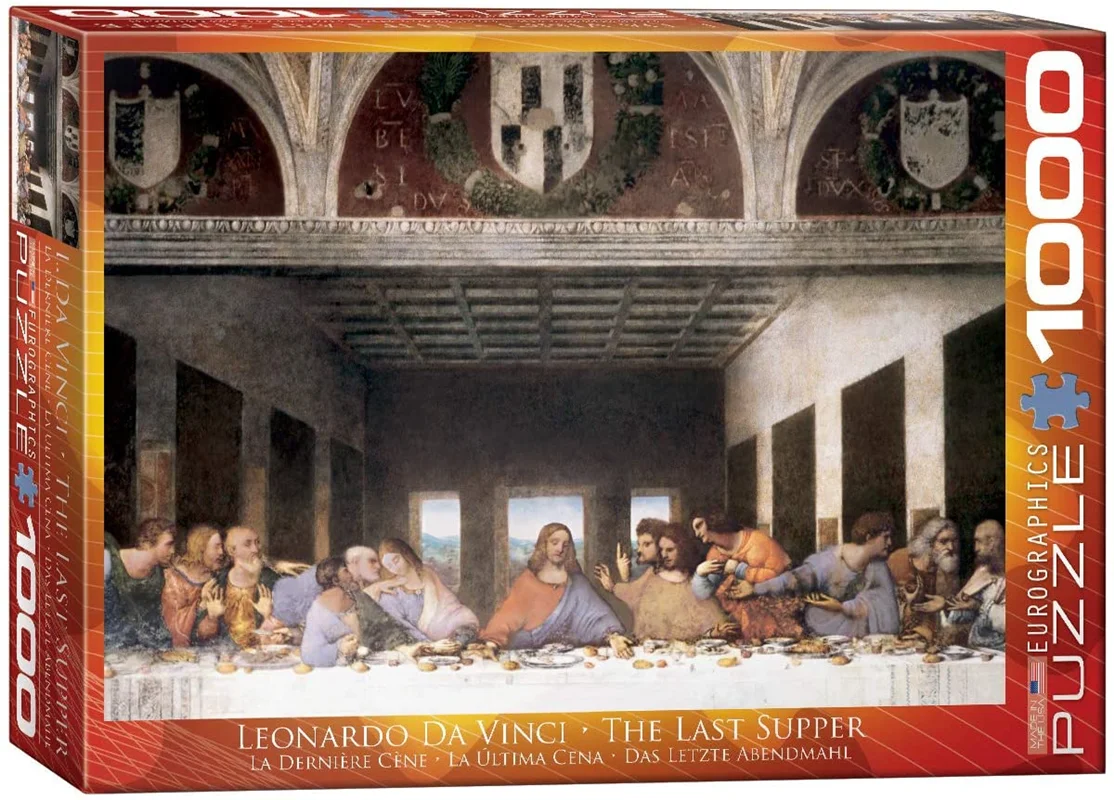 پازل یوروگرافیک 1000 تکه «شام آخر» Eurographics Puzzle The Last Supper 1000 pieces 6000-1320