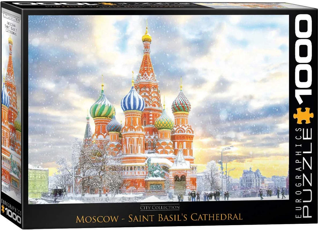پازل یوروگرافیک 1000 تکه «مسکو، روسیه» Eurographics Puzzle Moscow, Russia 1000 pieces 6000-5643