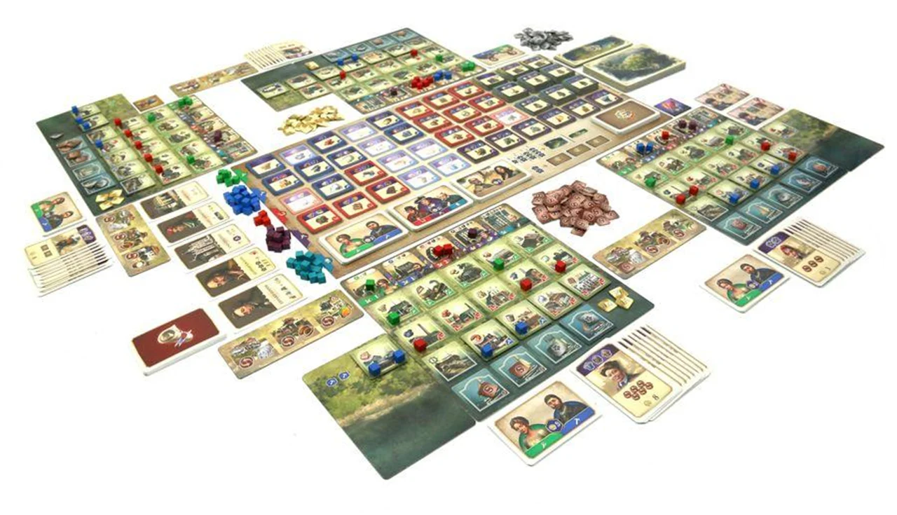 صفحه اصلی بازی انو 1800 | Anno 1800 Board Game Main Board