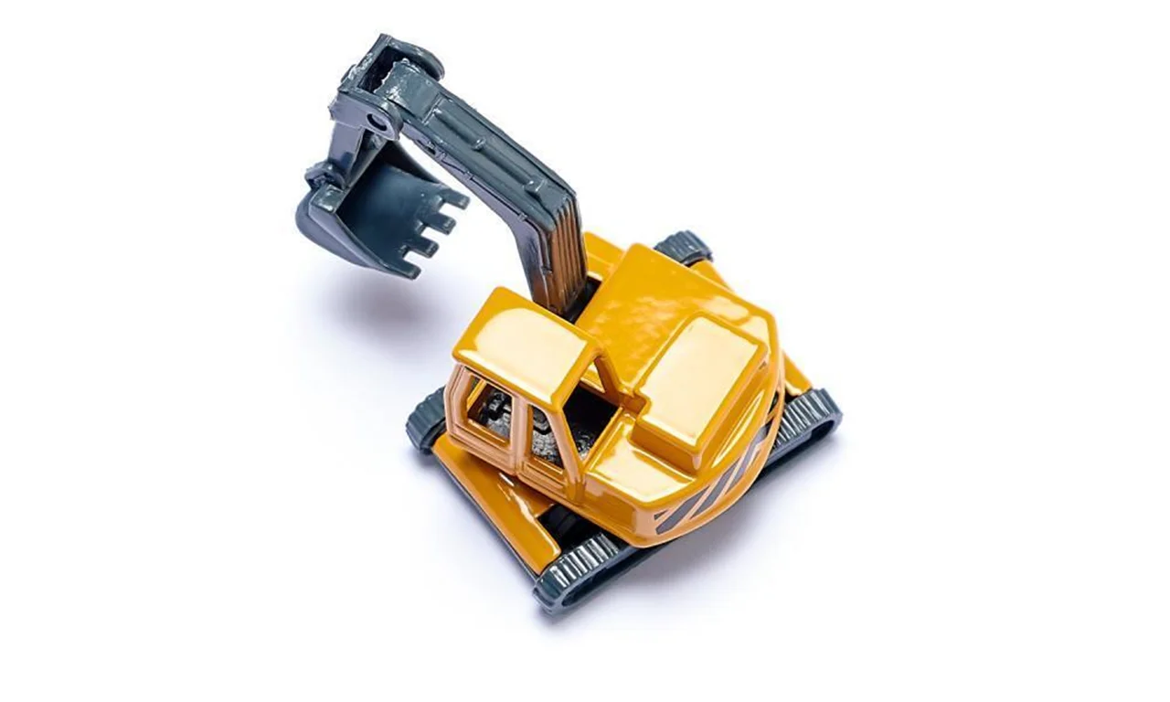 خرید ماشین فلزی سیکو «خودروی اسکانیا لودر سبک با بیل مکانیکی» ماشین فلزی Siku Low loader with Excavator 1611