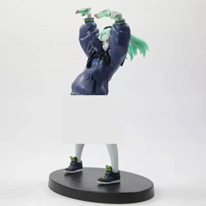 نمای جانبی فیگور ربکا سایبرپانک ادجرانرز