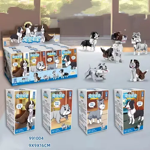 لگو ست 4 تایی سگهای باک، بیلی، میمی و کوچی مدل 991004