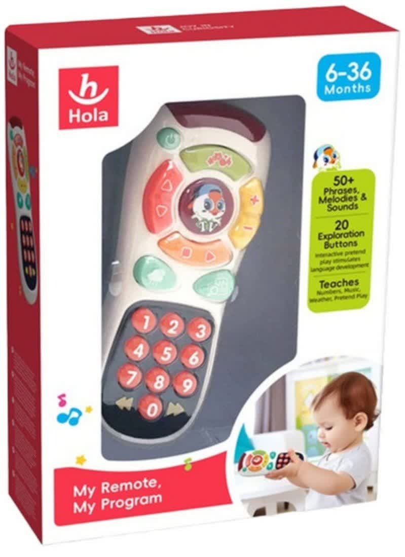 اسباب بازی هولا تویز کنترل تلویزیون موزیکال My Remote My Program 3113