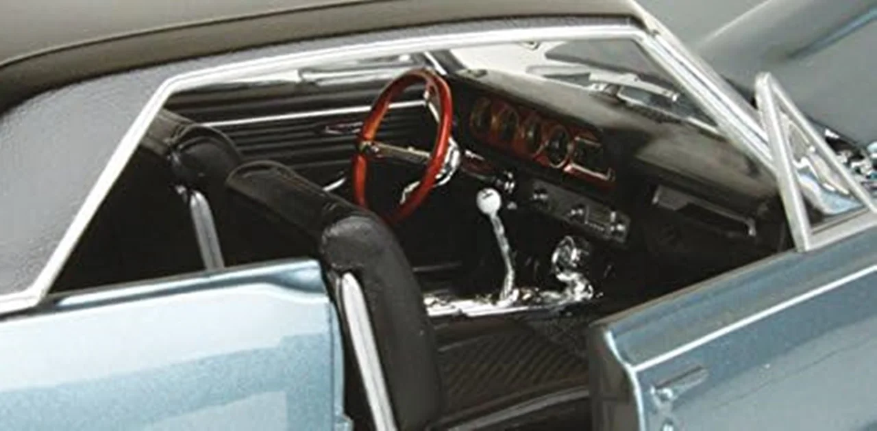 خرید ماشین فلزی مایستو «پونتیاک 1965 GTO» ماشین فلزی Maisto 1965 Pontiac GTO Hurst Blue 31885