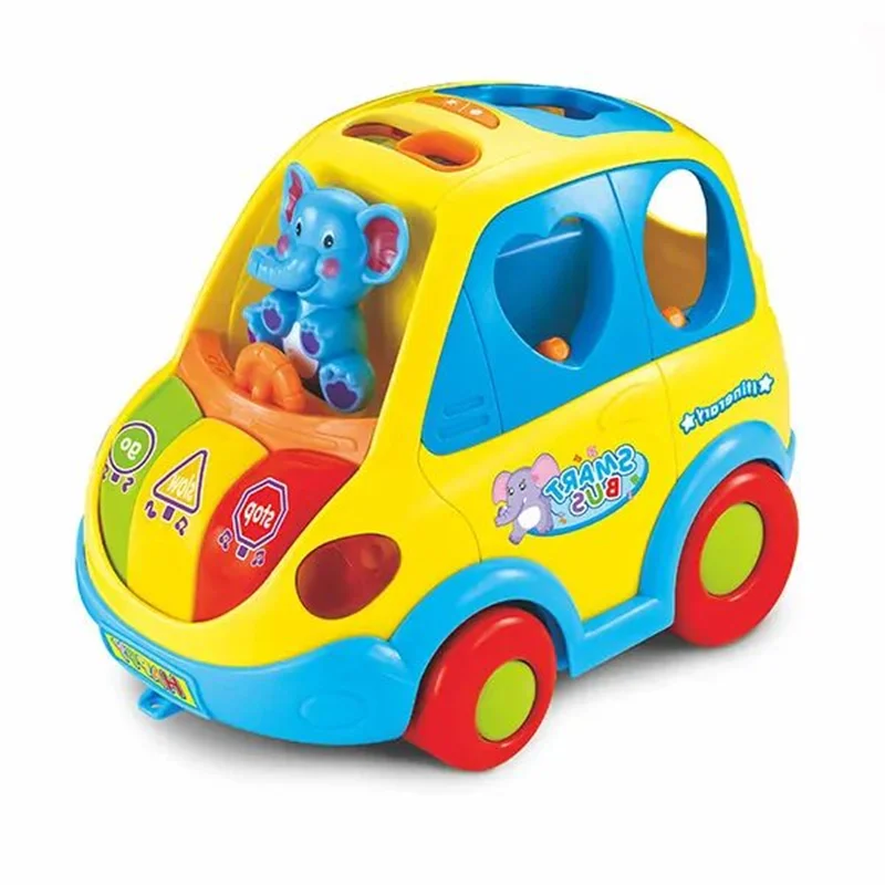خرید اسباب بازی هولا تویز «ماشین آموزشی هوشمند کودکان» Hola Baby Toys Clever Coupe Educational Car Toy No.896