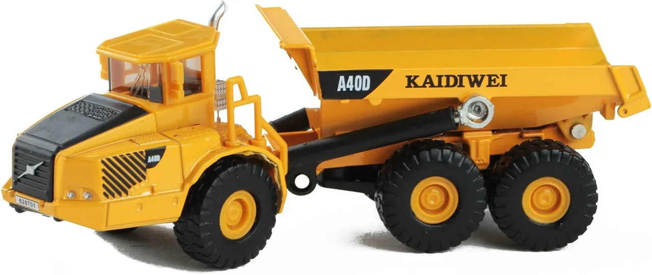 ماکت فلزی کایدویی «ماشین کامیون کمپرسی» Kaidiwei Diecast Modern Truck Dumper
