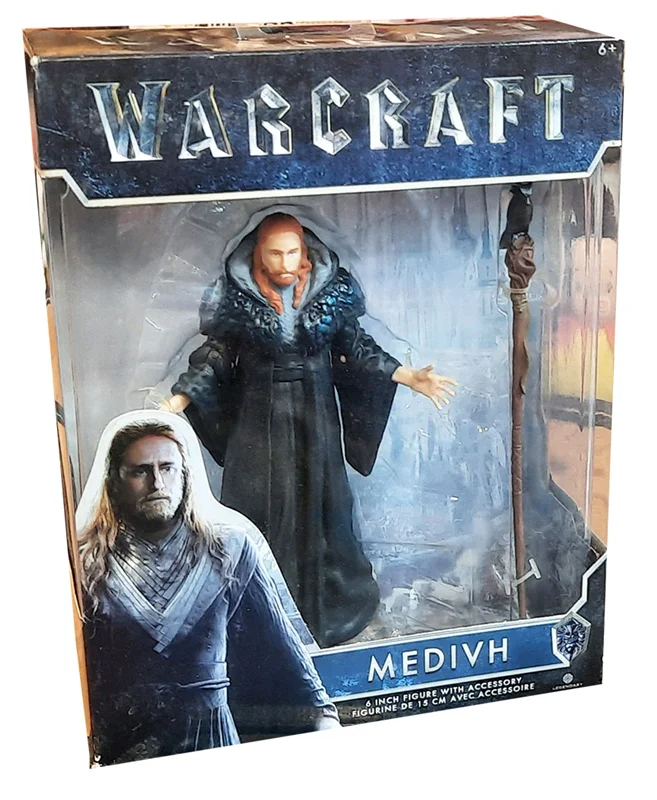 خرید فیگور بازی وارکرافت فیگور مدایو فیلم وارکرفت «مدیو Medivh» فیگور  Warcraft Game & Movie Medivh Figure