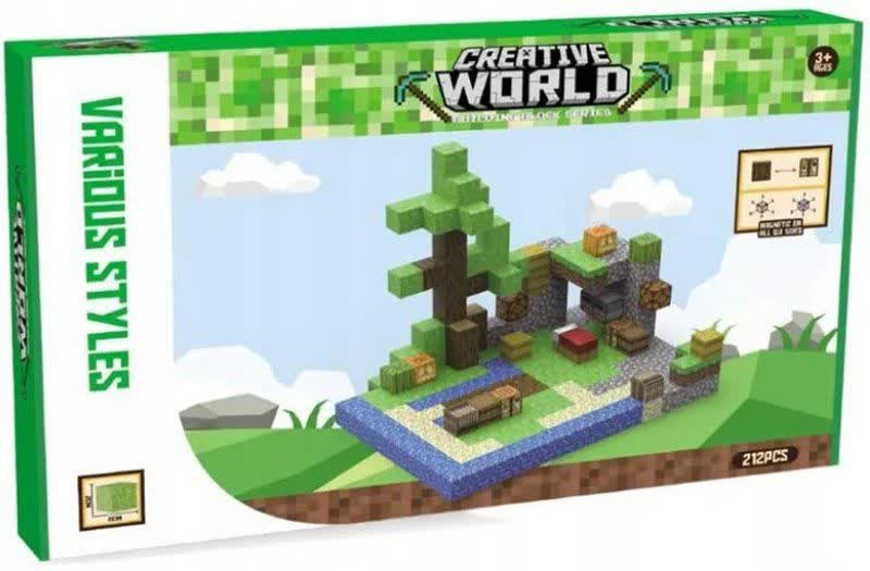 ساختنی ماینکرافت مگنتی Creative World Minecraft JM812