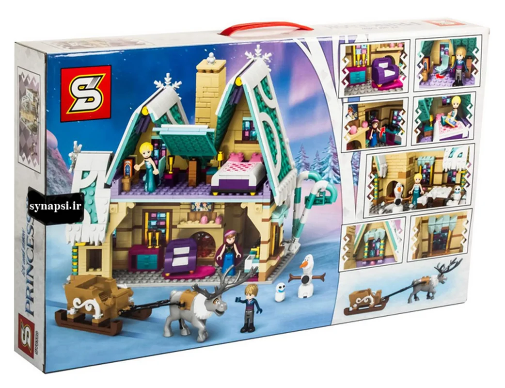 خرید لگو اس وای «قصر یخی السا» Building Blocks Brick SY Frozen Elsa Palace sy6580