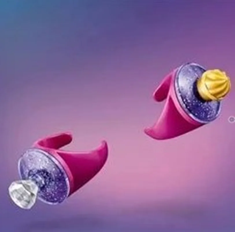 نمای جزئیات انگشترهای جادویی لگو خانه السا فروزن