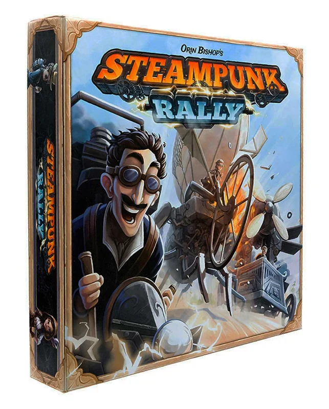 بازی استیم پانک رالی بردگیم  Steampunk Rally