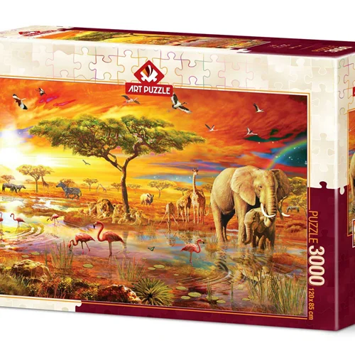 آرت پازل 3000 تکه «سفر به آفریقا» 5529