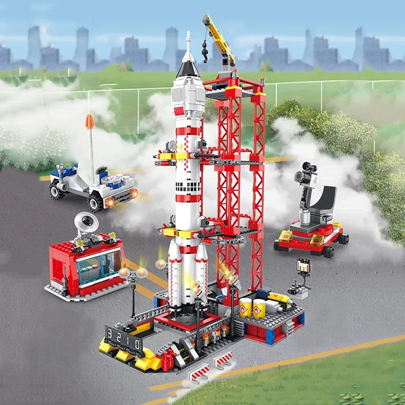 لگو ایستگاه پرتاب فضاپیما Space Flight